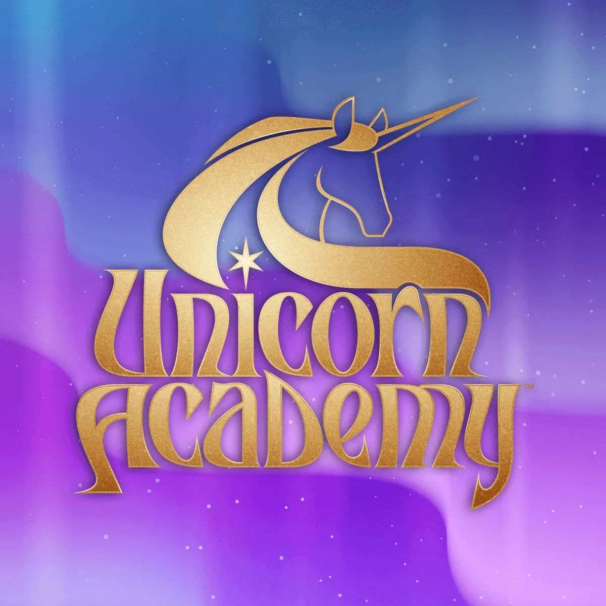 Oficiální logo Jednorožčí akademie Isabel a svítící Potok 11 cm